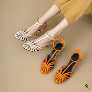 Sandal quai mảnh Camille