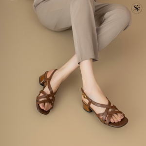Giày sandal quai chéo Mika